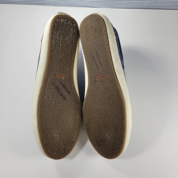 Taos Star Blue Wash Canvas Sneakers Women's Size 11 - Picture 7 of 11